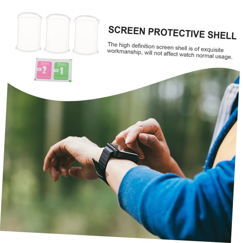 OSALADI 6pcs Anti-Scratch Screen Case for Full Coverage Protector Easy