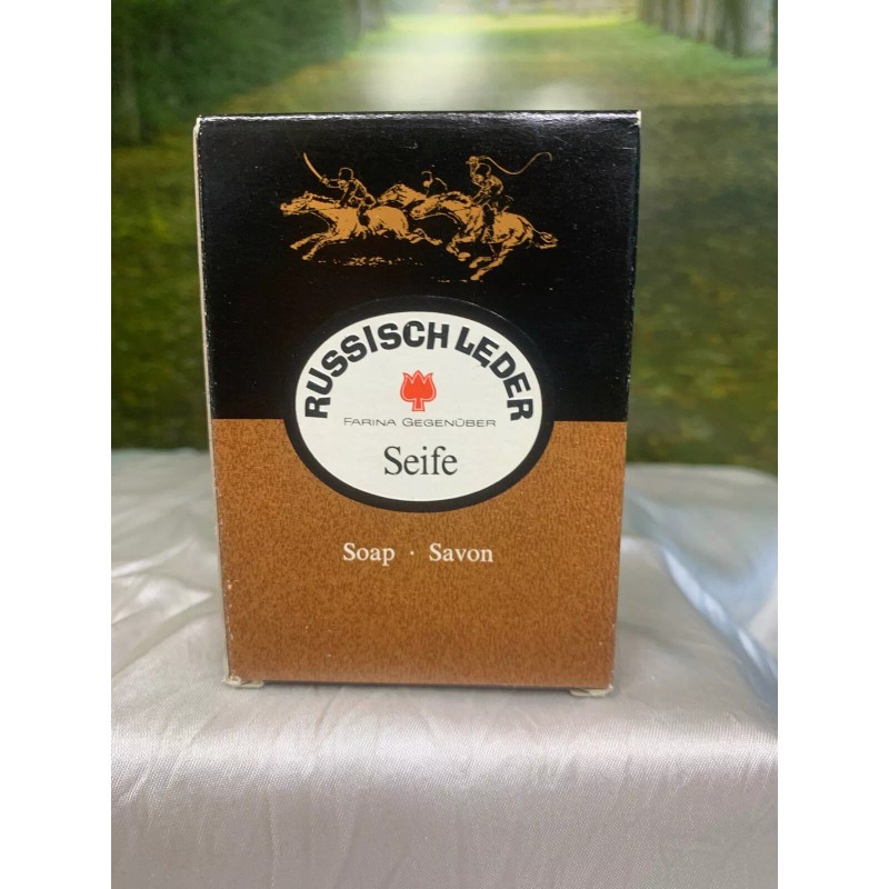 Farina Gegenüber RUSSISCH LEDER SEIFE BY FARINA GEGENUBER 125G SOAP