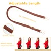 Telooco Shoulder Strap for Bags Adjustable Women's Leather Shoulder Strap