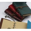 [morningplace] Diary, Nautical Style, Antique, Pirate Style, Logbook, Leather, Notepad,