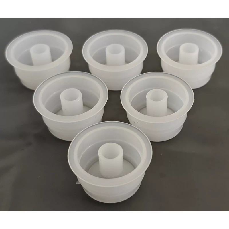 Mister Plastico 100 Pack Botella Plástico 40 Ml Ambar/gotero. Tapa