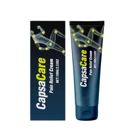Crema de masaje neuropatía CapsaCare 5 piezas EE. UU. - Alivio calmante del dolor nervioso 100 g