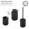 WENKO Belluno Liquid Soap Dispenser, Refillable Soap Dispenser Made of