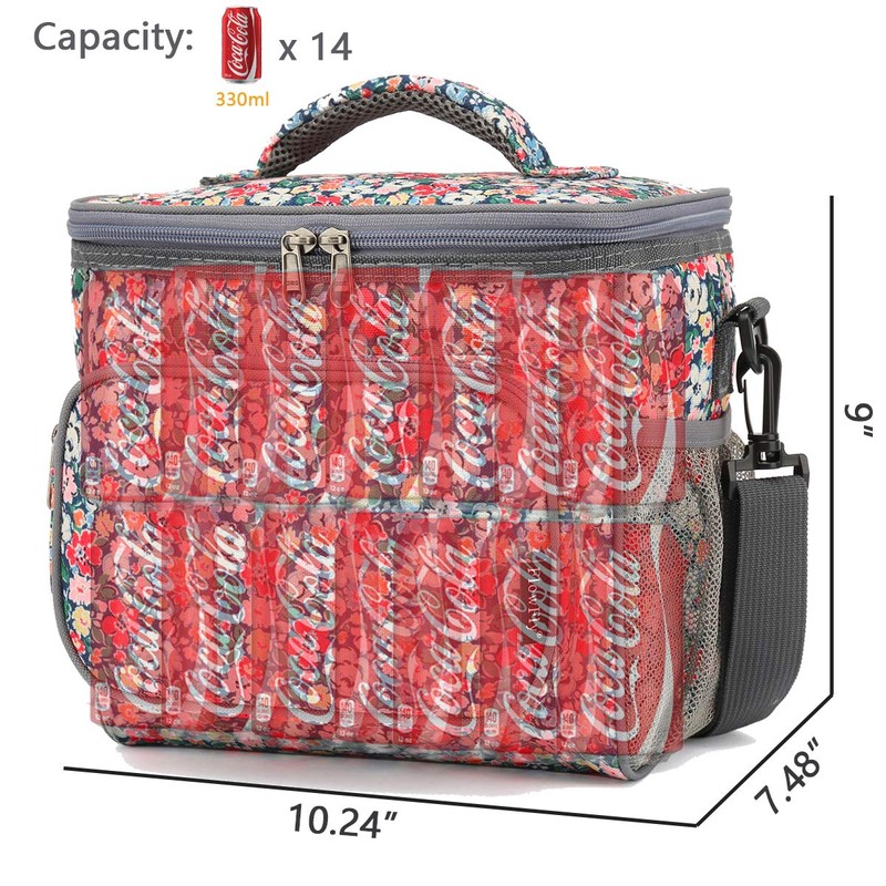 FlowFly Insulated Lunch Bag Adult Lunch Box Large Cooler Tote