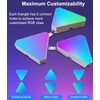 Triangle LED Lights for Gaming Setup, RGB Triangle Wall Lights