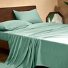 EVERLY Queen Sheets Set,Luxuriously 400 Thread Count Organic Viscose Derived