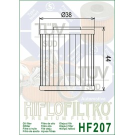 Hiflofiltro 2019-2025 Kawasaki KX450 HiFlo Oil Filter HF207 KX 450 X SR 450X - Pack of 4