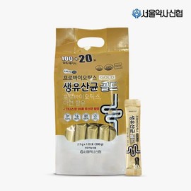 Lactoon 서울약사신협락토온 프로바이오틱스 생유산균 골드 2.5g 120포(4개월분) Seoul Pharmacists Cooperative Lactoon Probiotics Live Lactobacillus Gold 2.5g 120 Packs (4-Month Supply)