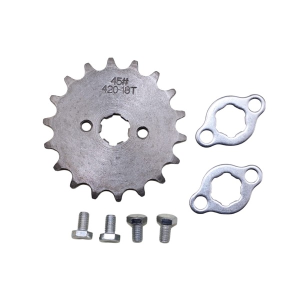 Trkimal Motorcycle 420-18T Front Sprocket 17mm for 50cc 70cc 90cc