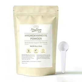 Hydroxyapatite Powder – 100% Pure Hydroxyapatite Powder for Enamel Care – Fluoride-Free, Non-Toxic DIY Toothpaste Ingredient – Natural Oral Health Alt