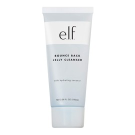e.l.f. Bounce Back Jelly Cleanser, Cleanses, Removes Makeup & Conditions Skin, Gentle Non-Foaming Formula, 3.38 Fl Oz (100mL)