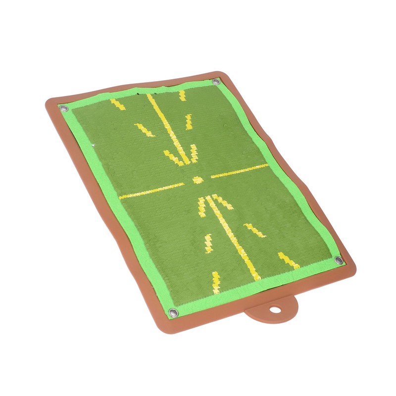 Swing Golfing Practice Hitting Mat with Pin Buckle Silicone Golfing