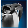 EUROSTAR EKS170SS 1.7L Stainless Steel Electric Kettle, Black