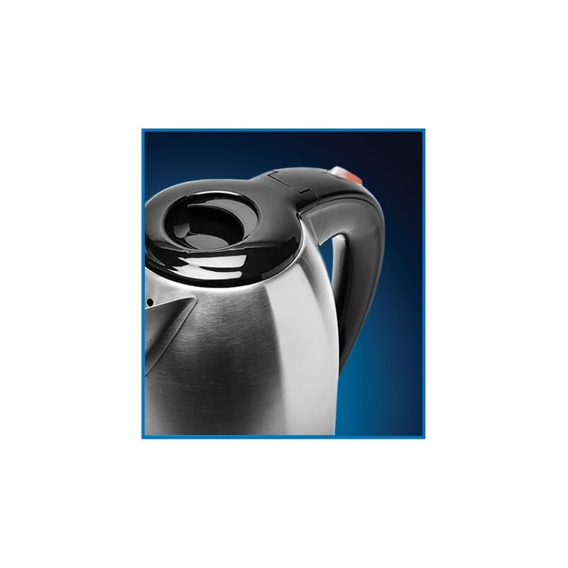 EUROSTAR EKS170SS 1.7L Stainless Steel Electric Kettle, Black