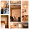 E11 Led Bulb, JDE11 120V 75W or 100W Halogen Candelabra