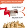 Metal Rabbit Chicken Water Cup Chicken Kettle DIY Rabbit Chicken