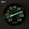 Taylor Glow in the Dark Wall Indoor Outdoor Thermometer, Wireless