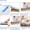 Emapoy Whetstone, Sharpening Stone Kit, Dual Sided 1000/6000 Grit Professional