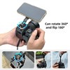Magnetic Phone Tripod Mount,1/4" Thread Cold Shoe 360° Rotation,Compatible with