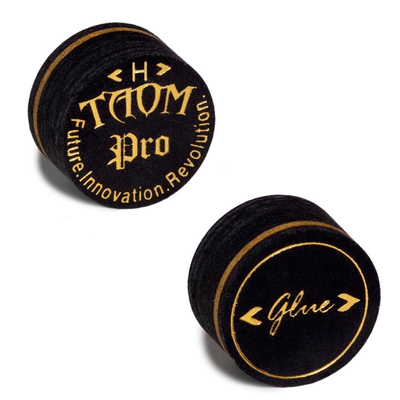 Taom Pro Laminated Pool Billiard Cue Tip - 14 mm