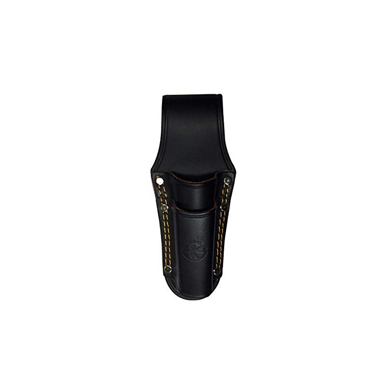 B-STAFF Black Leather Pliers Holder, 2-Tier TC-404