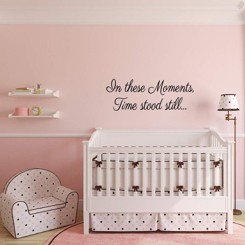 in These Moments Time Stood Still Wall Decal Art Decoration