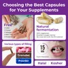 ATLEMISME Pullulan Empty Capsules Size 00 - Vegan Capsules Empty