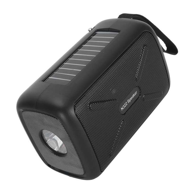 Portable Solar FM Radio Support USB Memory Card AUX Input