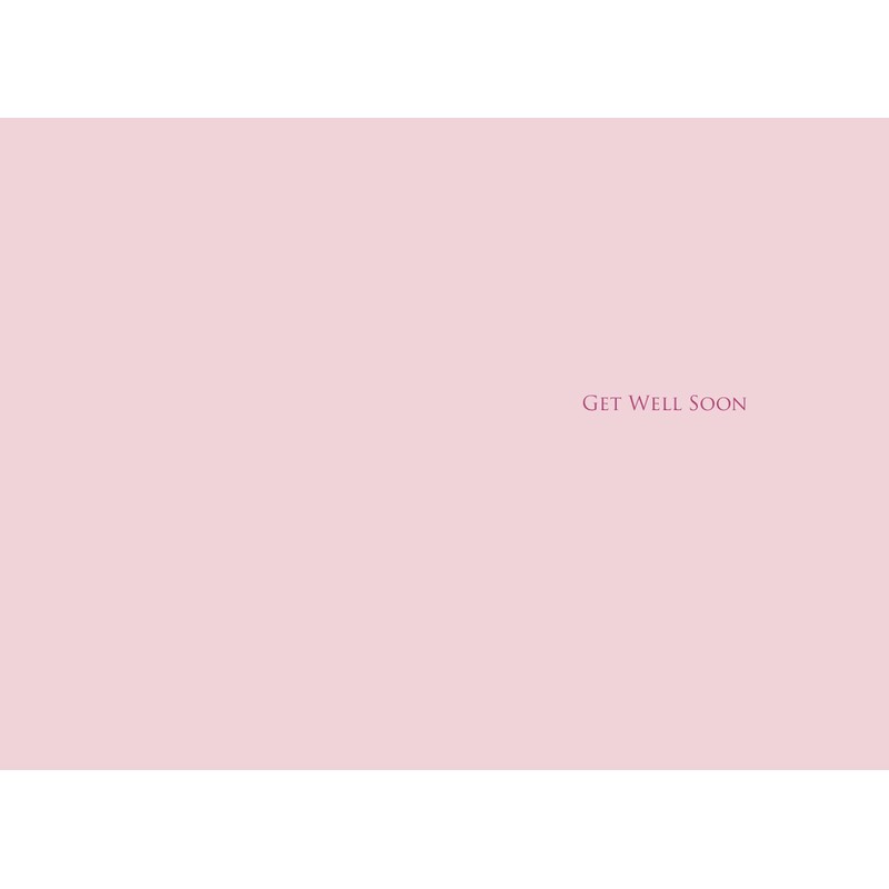Wishing You a Speedy Recovery Card Pretty Floral Card by