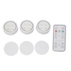 3Pcs Remote Control LED Light ABS Night Lamp Home Decoration