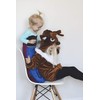 ComfyCamper Reindeer Costume for Girls Boys and Kids, 6-8 Years