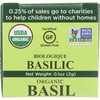Spicely Organic Basil 0.1 Oz Certified Gluten Free