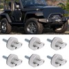 6PCS Hard Top Quick Removal Fastener Thumb Screw with D