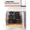 MUDEELA 8-Tier Pots and Pans Organizer under Cabinet, 15.83" Height