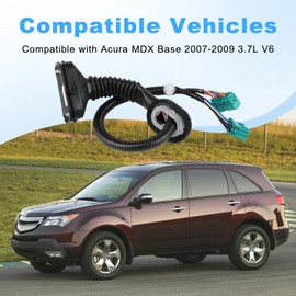 VANJING Front Left Driver Side Door Sub Wire Harness Compatible with Acura MDX Base 3.7L V6 2007 2008 2009 Door Sub-Wire Harness Replacement for ‎32757-STX-A00 32757STXA00