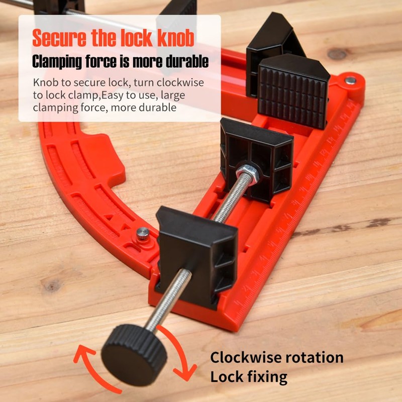 NS Juvyig Right Angle Clamp, Multi Angles Movable Corner Clamps,