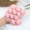 EPYHREHM 12 Cavity Mushroom Silicone Chocolate Molds For Chocolate Candy