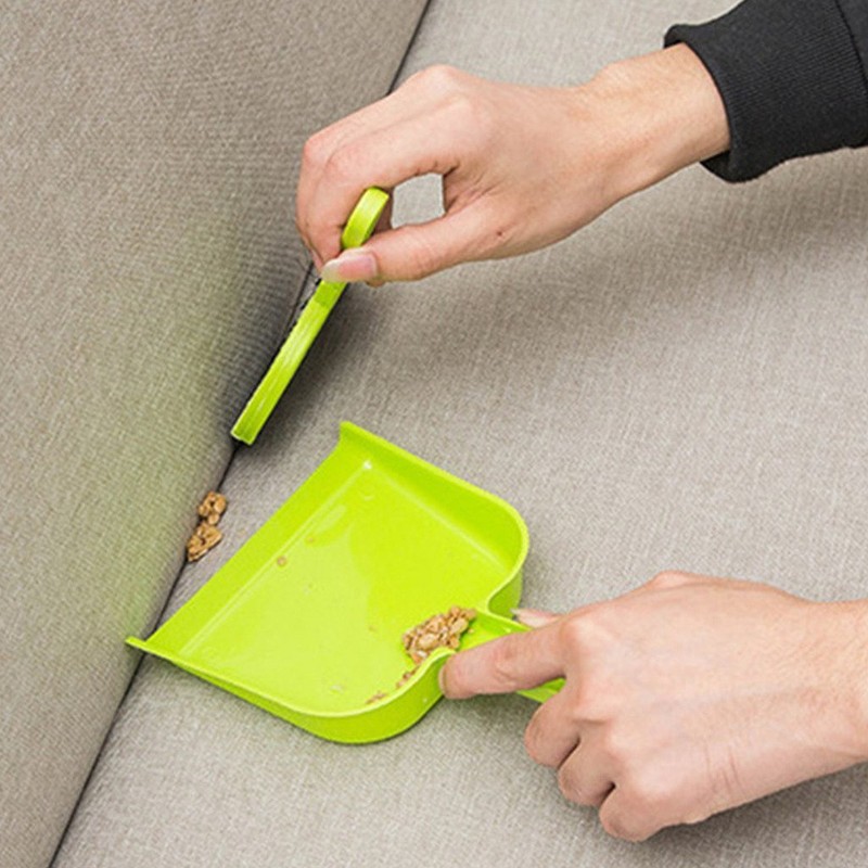 Pet Cage Broom Brush Dustpan Set - Small Cat Litter