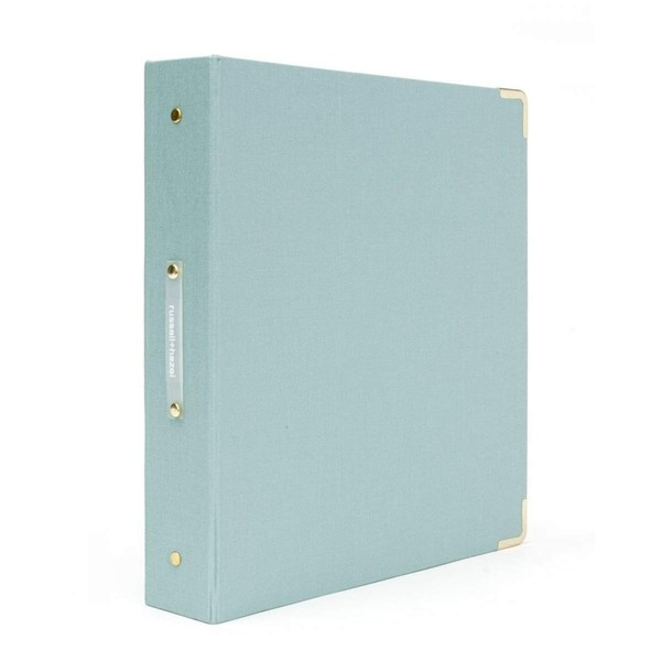 russell+hazel 10.75" x 12" Binder Signature Bookcloth Dew