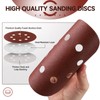 Sruhrak Sanding Discs 125 mm Velcro 8 Hole 240 Grit