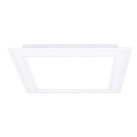 Hongerla (OD 9.84" / ID 8.66") 15W Square LED Recessed Ceiling Light LED Downlight 130 Watt Equivalent 1400 Lumens 6000K Cool White with Open Trim,1Pack