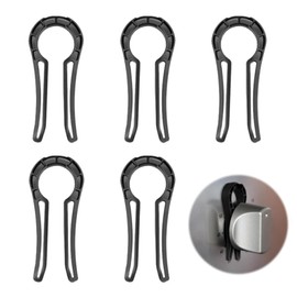 RAMGLYO 5 Pcs Gas Stove Knob Locks Child Proof Stove Knob Safety Covers Oven Knob Covers Plastic Baby Proofing Stove Lock Portable Child Safety Guards for Baby & Pets Kitchen Restaurant Home