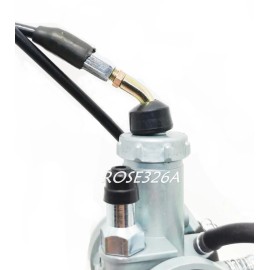 Unbranded Carburetor & Throttle Cable For Yamaha Tri Moto 225 YTM225 1986