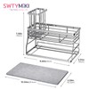 SWTYMIKI Kitchen Sink Caddy Organizer - 2 Tier Sponge Holder
