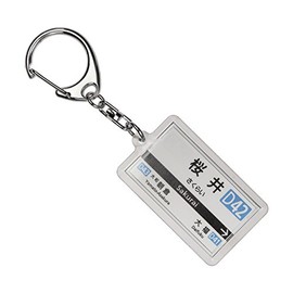 Kintetsu Osaka Lines "Comic" Keychain 2017 Train Goods
