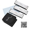 Fender Blues Deluxe Harmonica - Keys A, C, G Bundle