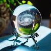 H&D HYALINE & DORA 2.36Inch/60MM Engraved 3D Galaxy Ball Paperweight
