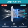Aigostar Bathroom Fan 100 mm with Overflow Exhaust Fan Kitchen,