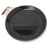 CHUMS CH62-1731-B069-00 Camper Dish, Outdoor Plate, Brown/Black, Diameter 9.1 x