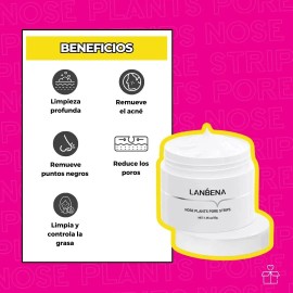 Crema Mágica Quita Puntos Negros Lanbena Tiras Mixta